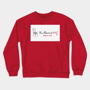 Second $h!tty Improv Duo Design Crewneck Sweatshirt